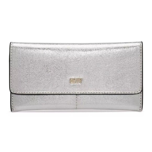 DKNY Lumen 3 Piece Wallet Set in Gift Box - Silver - Picture 5 of 6